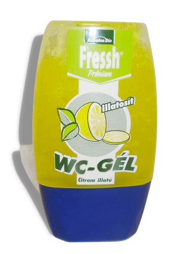 Prix WC gel 100ml Fresh žlutý s košíčkem | Čistící, dezinf.prostř., dezodoranty - Přípravky na WC - Závěsy na WC a pissoárové kostky